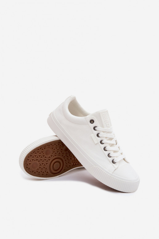 Scarpe basse da uomo bianche