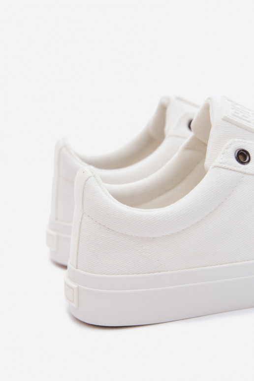 Scarpe basse da uomo bianche