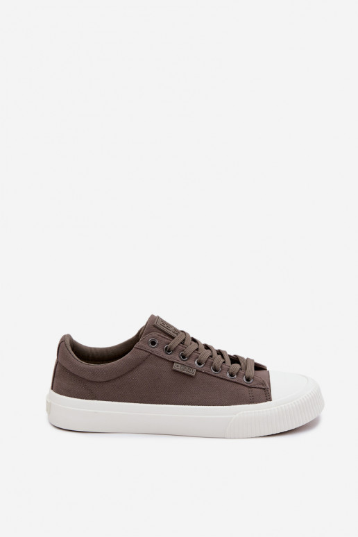 Scarpe basse da uomo grigie