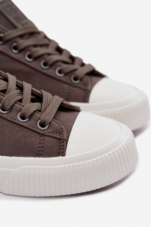 Scarpe basse da uomo grigie