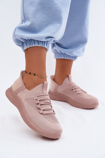 Sneakers rosa slip-on Olive