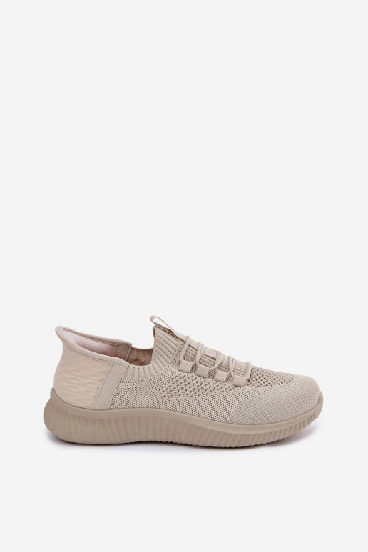 Sneakers color sabbia slip-on Olive