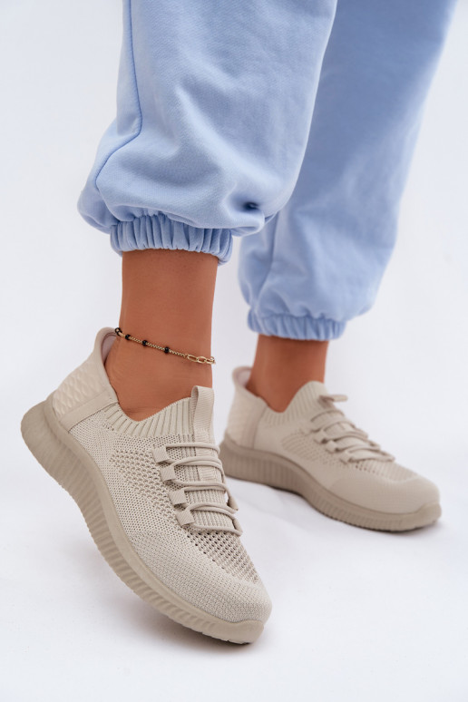 Sneakers color sabbia slip-on Olive