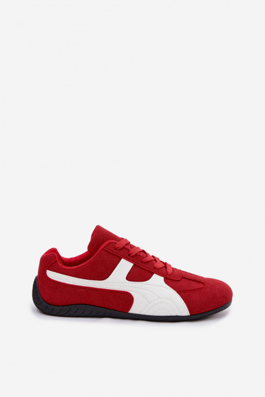 Scarpe modello sneakers Femminile colore rosso Deveple