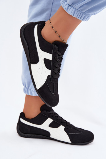 Scarpe nere in stile sneaker per donne Tai