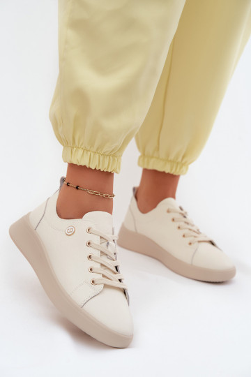 Pelle scarpe Femminile Vinceza 41508 colore avorio