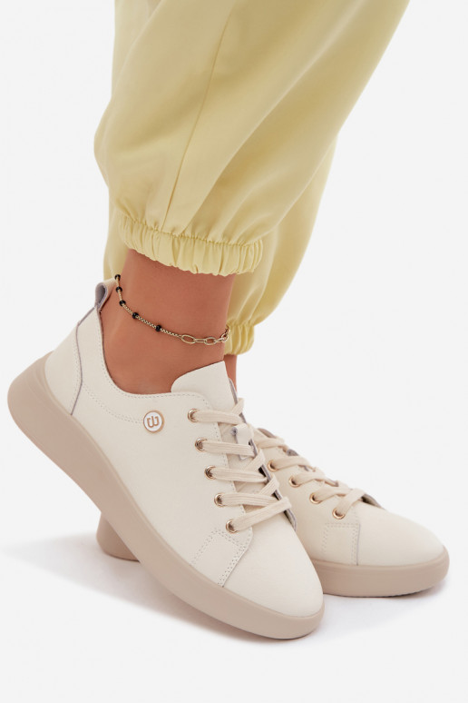 Pelle scarpe Femminile Vinceza 41508 colore avorio