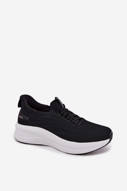 Scarpe sportive slip-on Kobbo 102425 nere