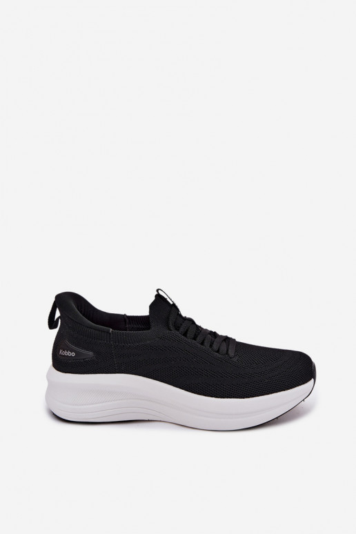 Scarpe sportive slip-on Kobbo 102425 nere