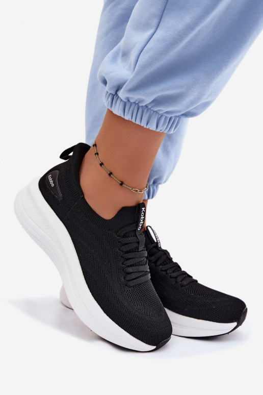 scarpe da ginnastica Scarpe modello sneakers Femminile Un modello convincente Kobbo 102425 colore nero