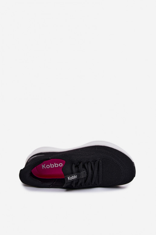 Scarpe sportive slip-on Kobbo 102425 nere