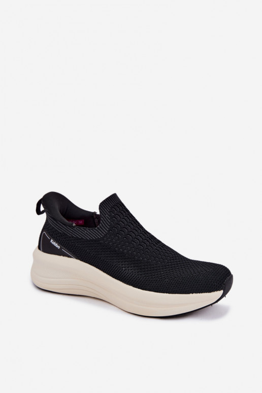 Scarpe sportive slip-on Kobbo 102424 nere