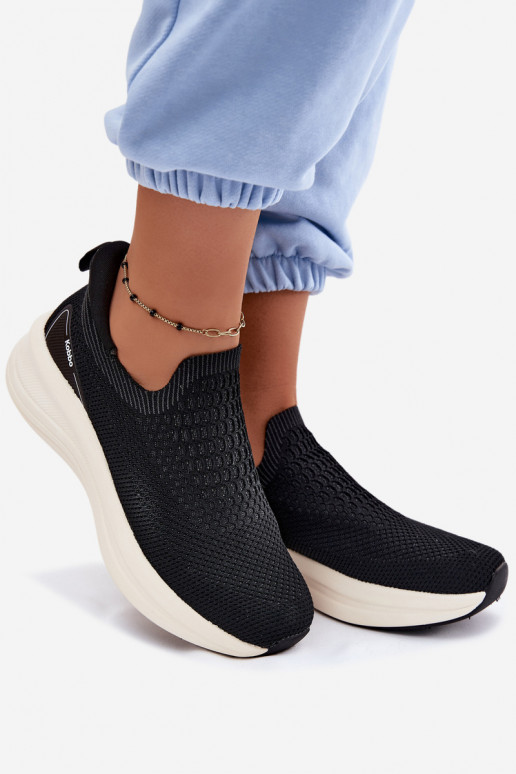 Scarpe sportive slip-on Kobbo 102424 nere
