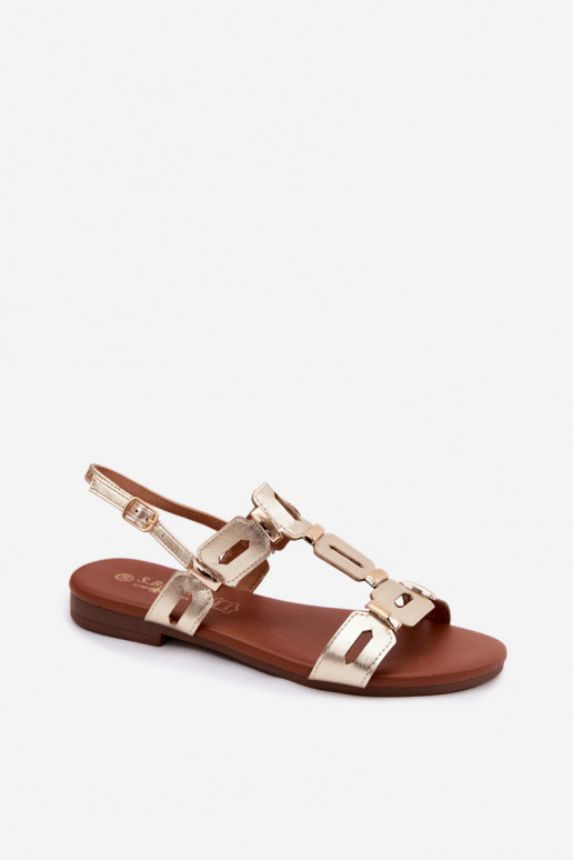 Sandali piatti S.Barski PL61-0903 oro
