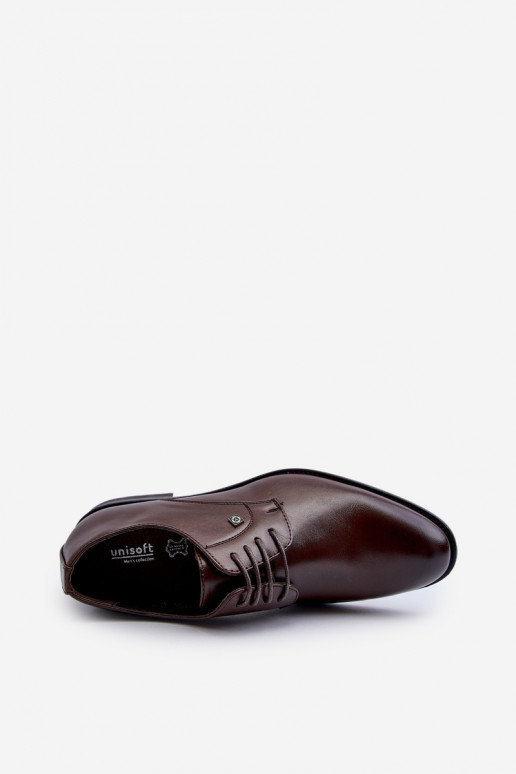 Scarpe eleganti da uomo marroni Jenavee