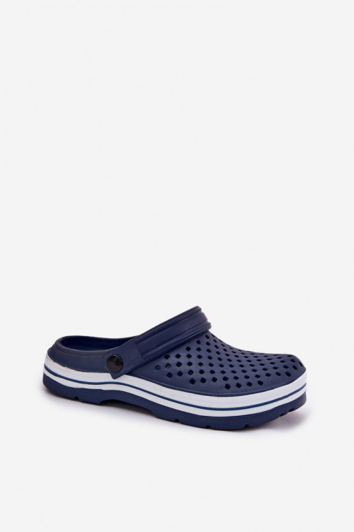 Pantofole in schiuma leggera Femminile blu scuro Ardanica