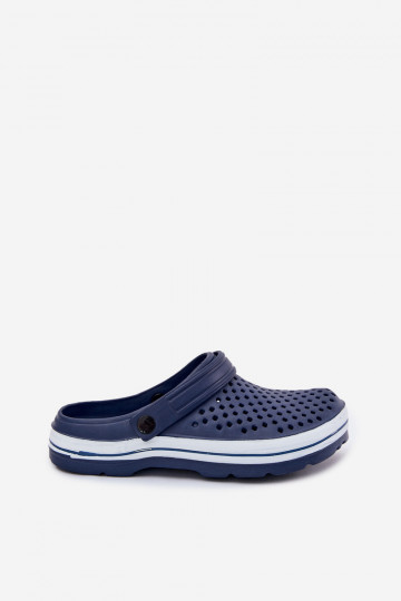 Pantofole leggere da uomo blu scuro Tai Turiravena 2