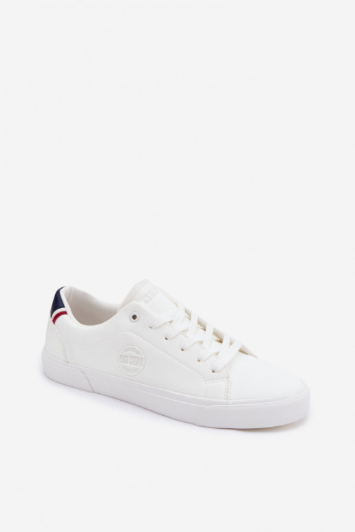 Scarpe modello sneakers scarpe da ginnastica da uomo Big Star TT174083 Colore bianco
