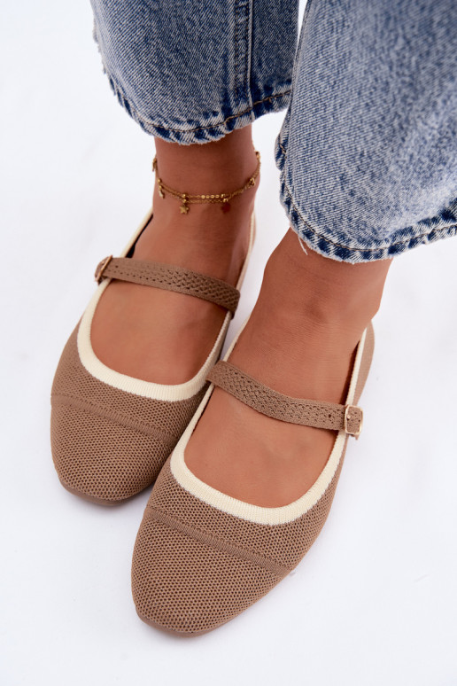 isoscele Ballerinegrigliago Deveterialeu colore marrone Zelisa