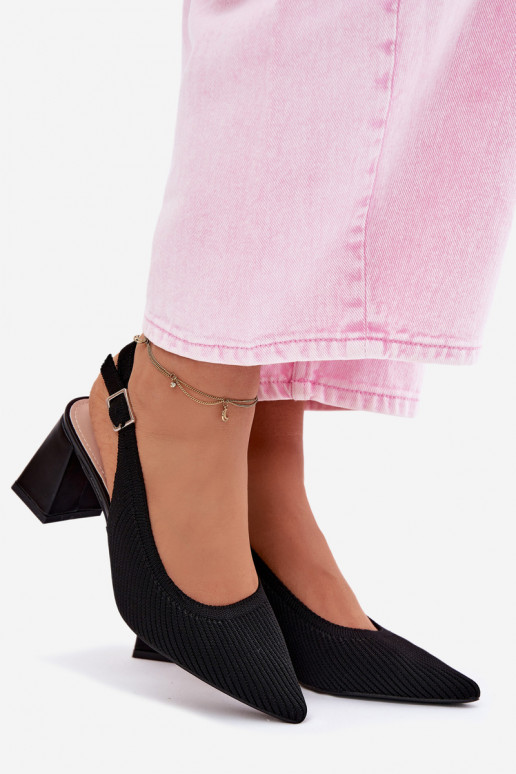  sandali con i tacchi colore nero Elissea