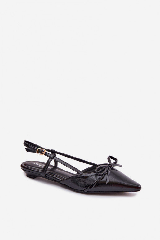 Sandali da donnaImitacji Skóry Con tacco basso colore nero Jelmera