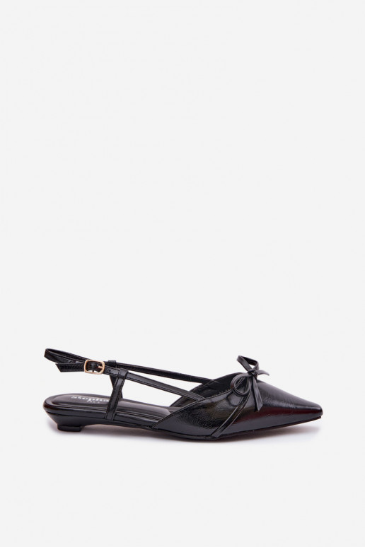 Sandali da donnaImitacji Skóry Con tacco basso colore nero Jelmera