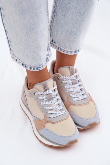 Sneakers blu da donna in camoscio McArthur MA2512IN