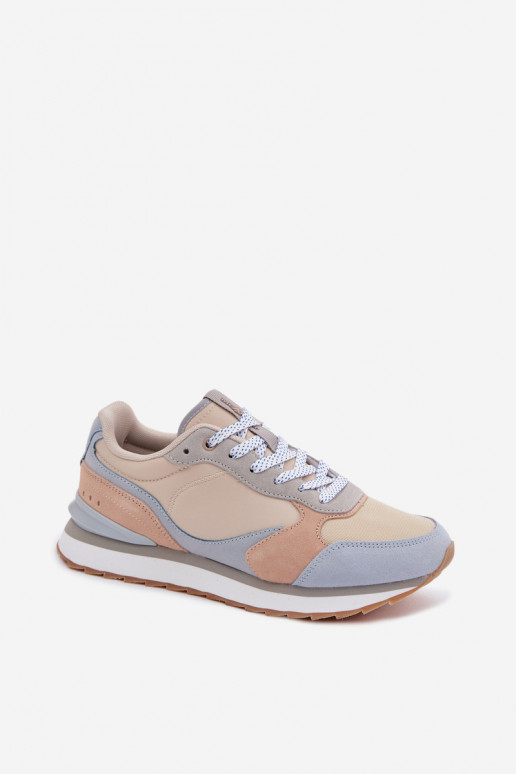 dalla pelle scamosciata Scarpe modello sneakers Femminile McArthur MA2512IN colore blu