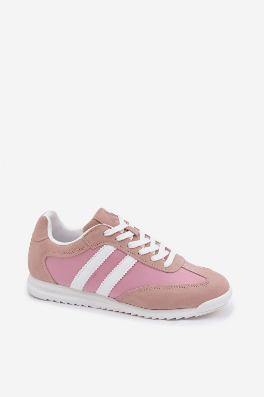 Scarpe sportive rosa da donna in camoscio McArthur MA258IN
