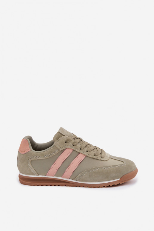 Scarpe sportive verdi da donna in camoscio McArthur MA258IN
