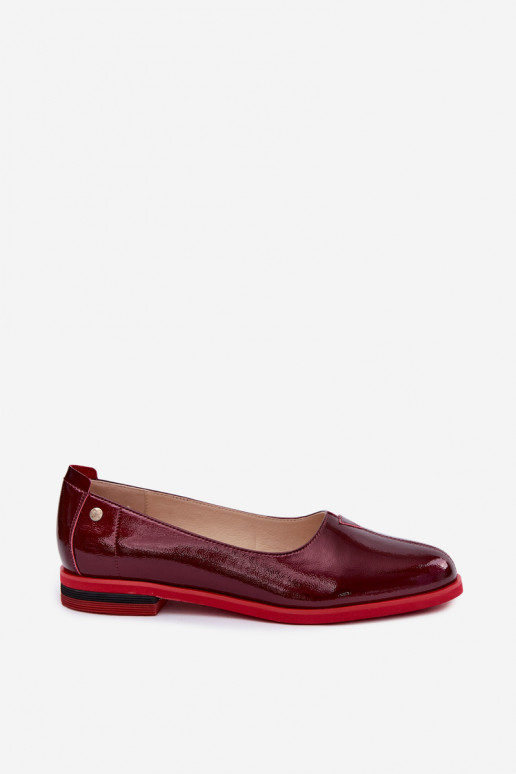 Ballerine verniciate Tai turiciejka K7463-23 bordeaux