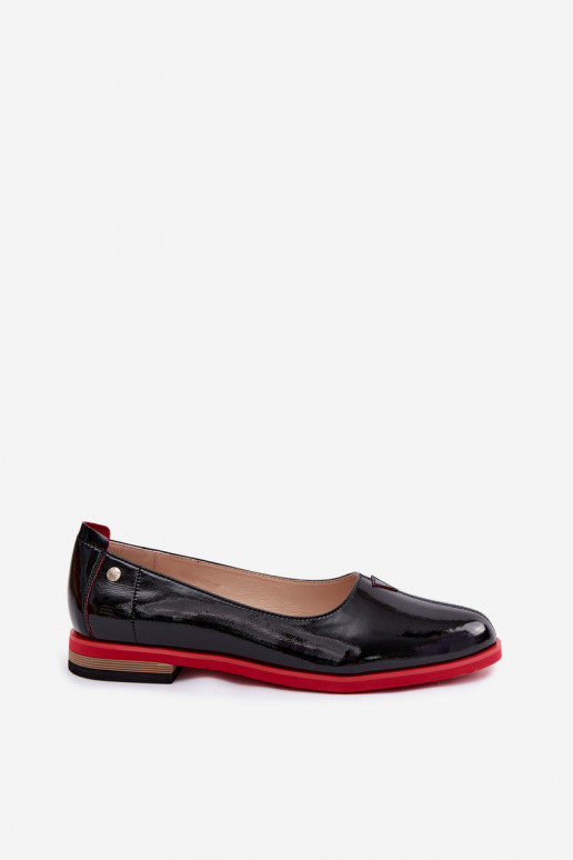 Ballerine verniciate Tai turiciejka K7463-01 nere