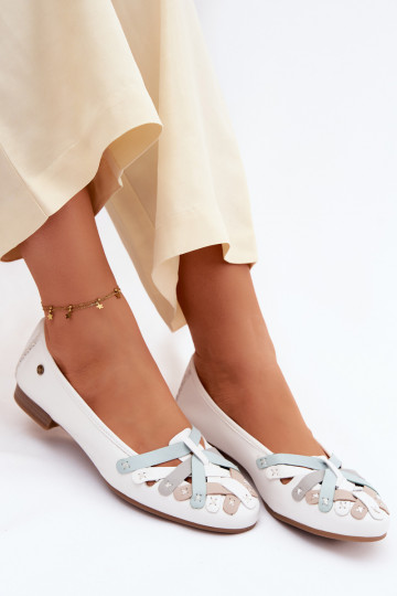 Ballerine Deveciejka P7542-11 Colore bianco