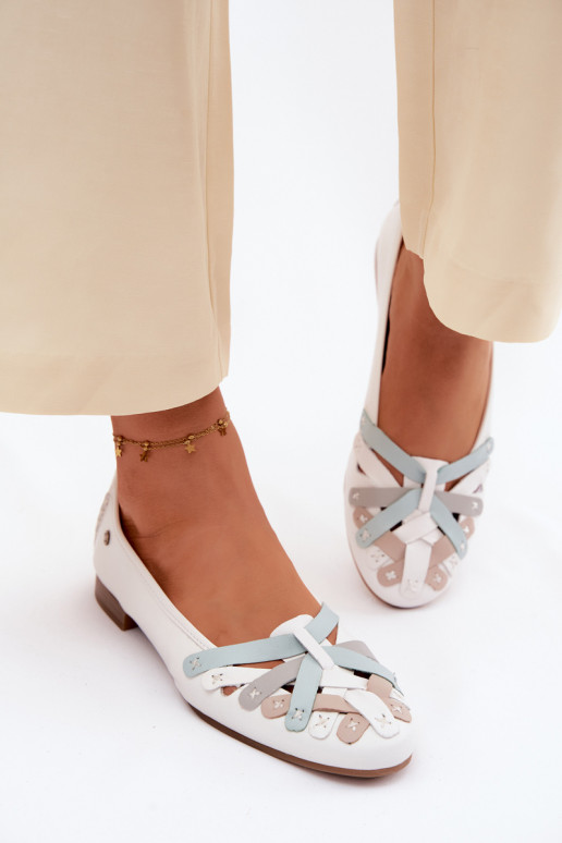 Ballerine Tai turiciejka P7542-11 bianche