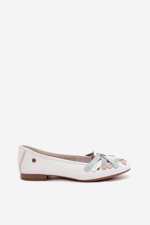 Ballerine Tai turiciejka P7542-11 bianche