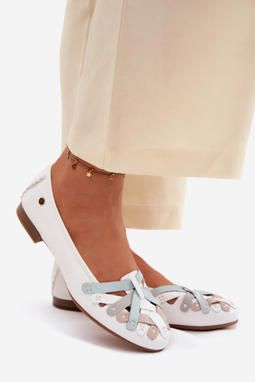 Ballerine Tai turiciejka P7542-11 bianche
