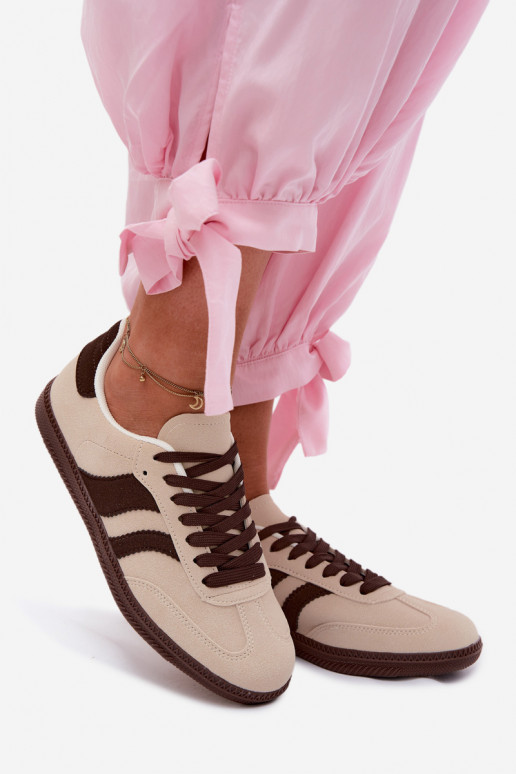 Scarpe modello sneakers Femminile beige Lurea