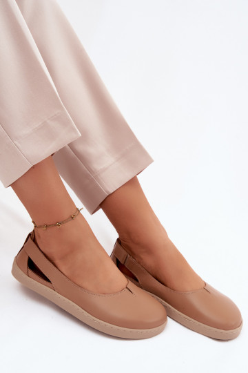 Ballerine Barefoot Zazoo 10217 colore cappuccino