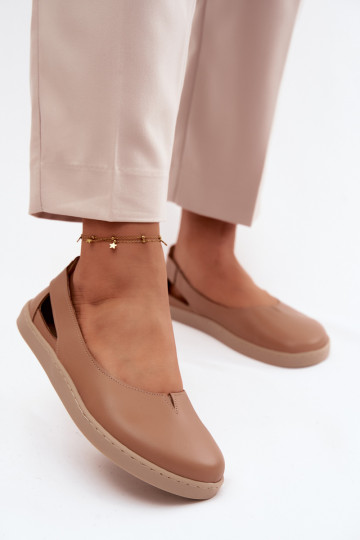 Ballerine Barefoot Zazoo 10217 colore cappuccino 2