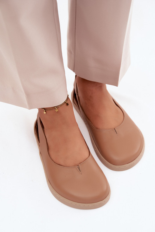 Ballerine Barefoot Zazoo 10217 colore cappuccino