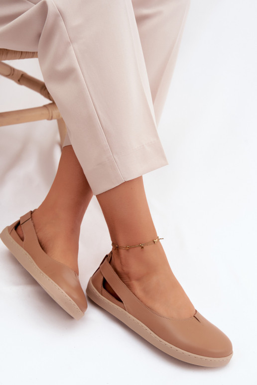 Ballerine Barefoot Zazoo 10217 colore cappuccino