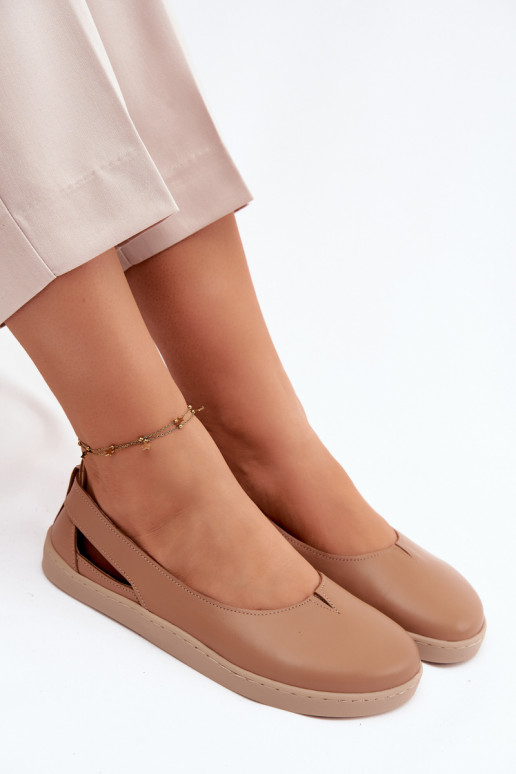 Ballerine Barefoot Zazoo 10217 colore cappuccino