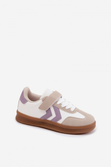 Sneakers per bambini bianche Meressa