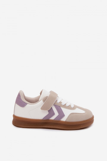 Sneakers per bambini bianche Meressa 2