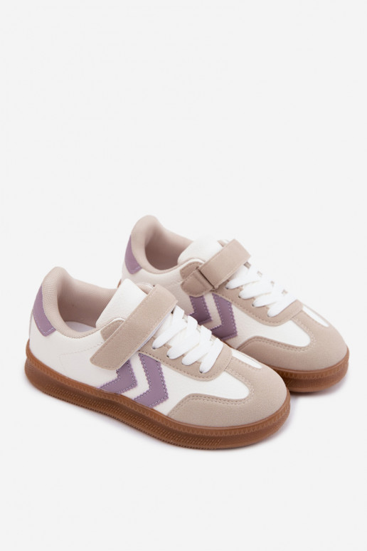 Sneakers per bambini bianche Meressa