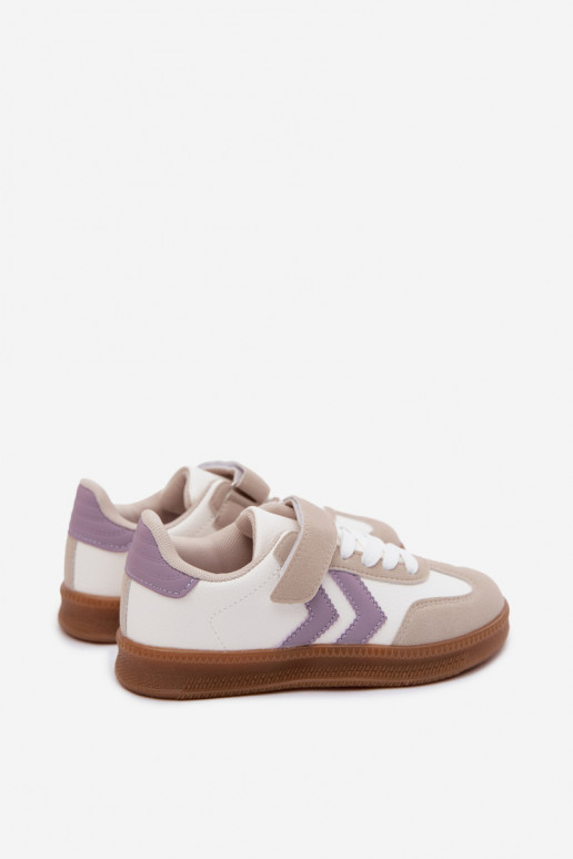 Sneakers per bambini bianche Meressa