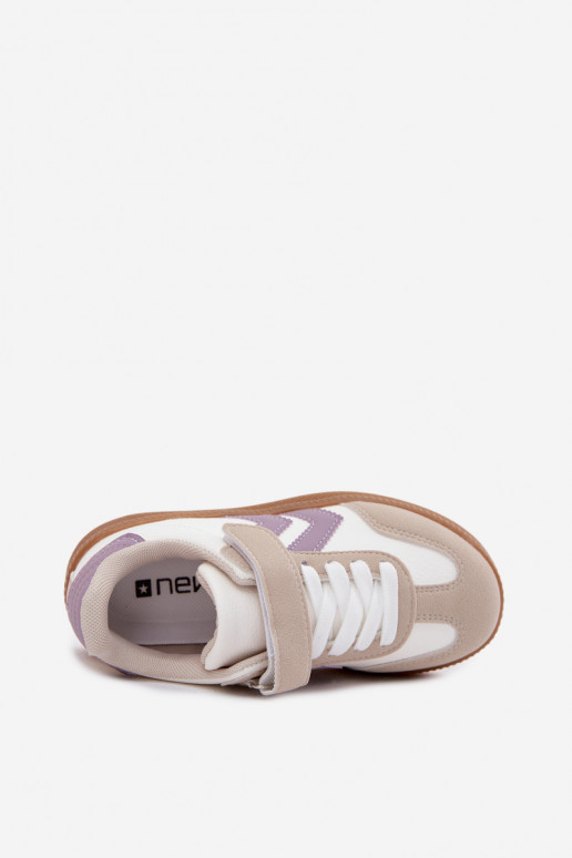 Sneakers per bambini bianche Meressa