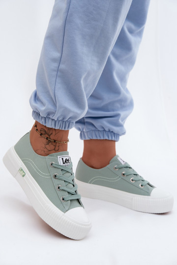 Scarpe casual con plateau LEE ISLA C INOMEN LOIN 50261002.98K color menta
