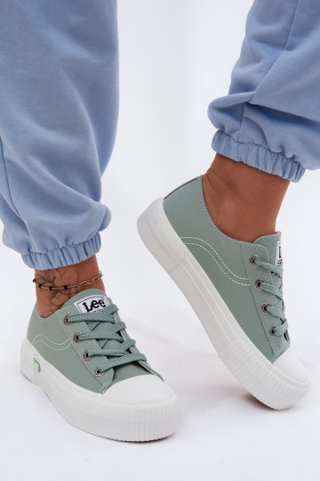 Scarpe casual con plateau LEE ISLA C INOMEN LOIN 50261002.98K color menta 2