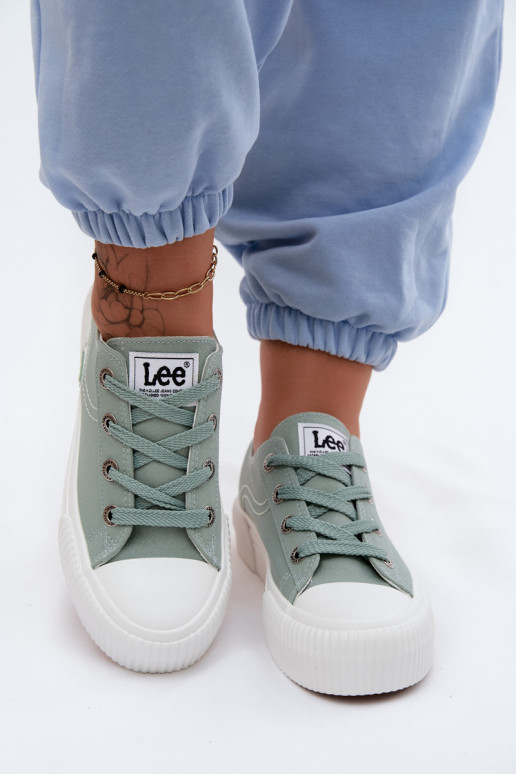 Scarpe casual con plateau LEE ISLA C INOMEN LOIN 50261002.98K color menta